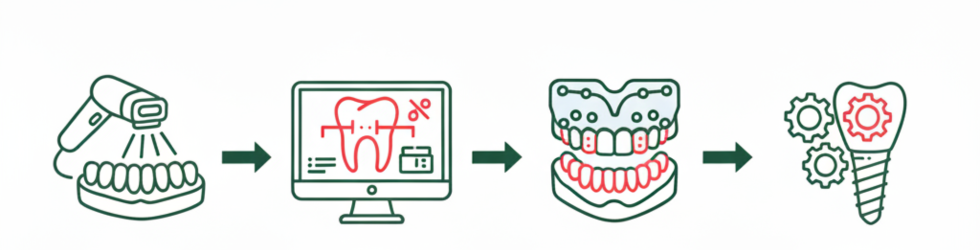 Proceso planificación inversa con CBCT